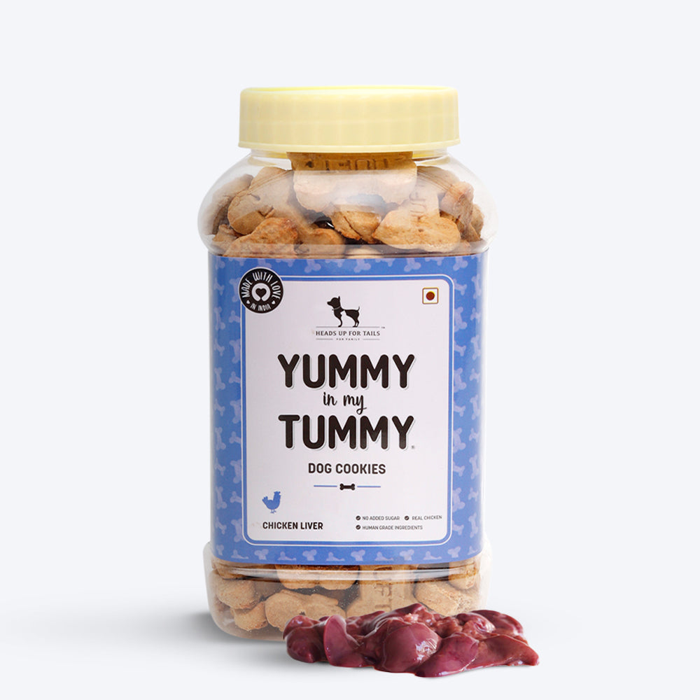 HUFT YIMT Chicken Liver Dog Biscuits - Heads Up For Tails
