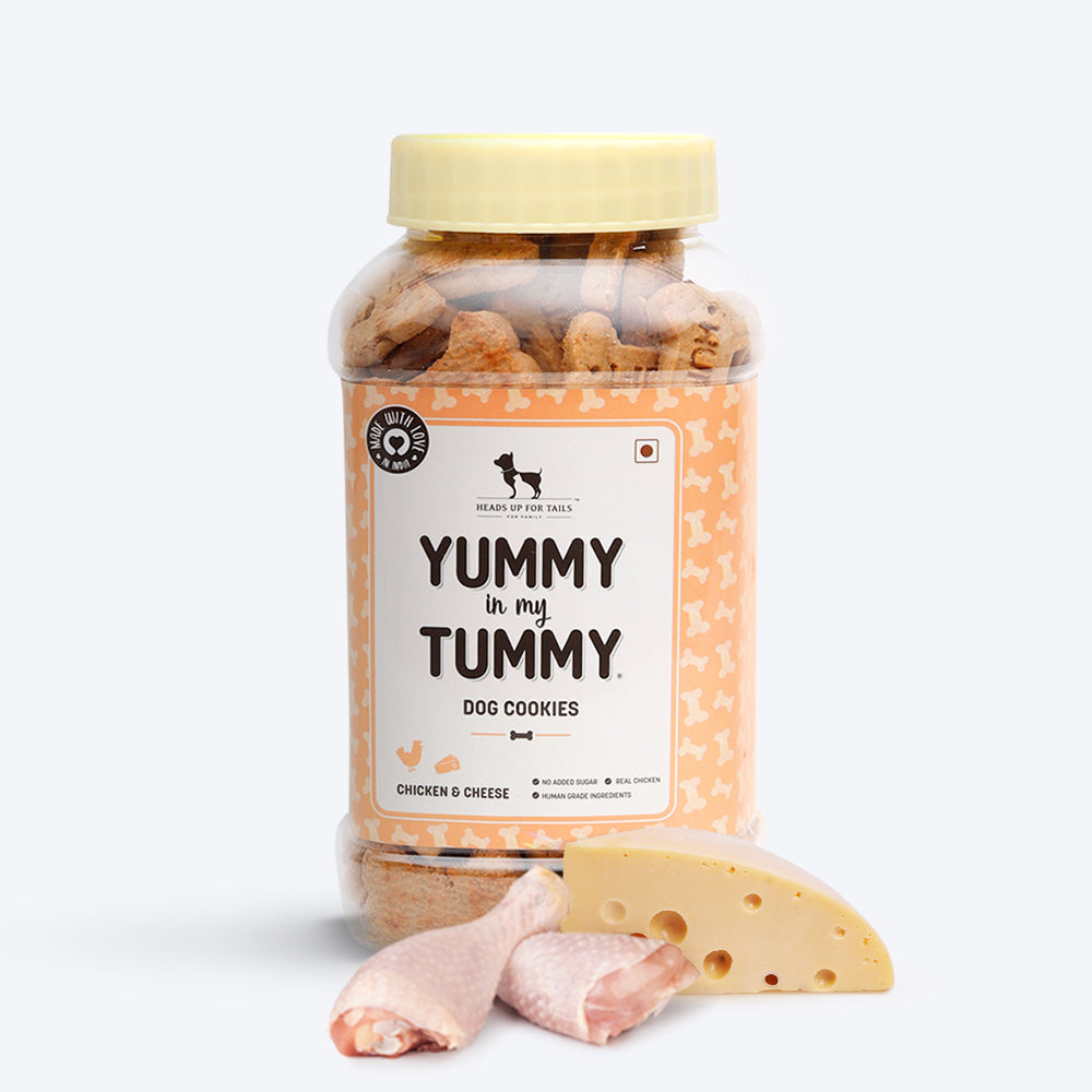 HUFT YIMT Chicken & Cheese Dog Biscuits - Heads Up For Tails