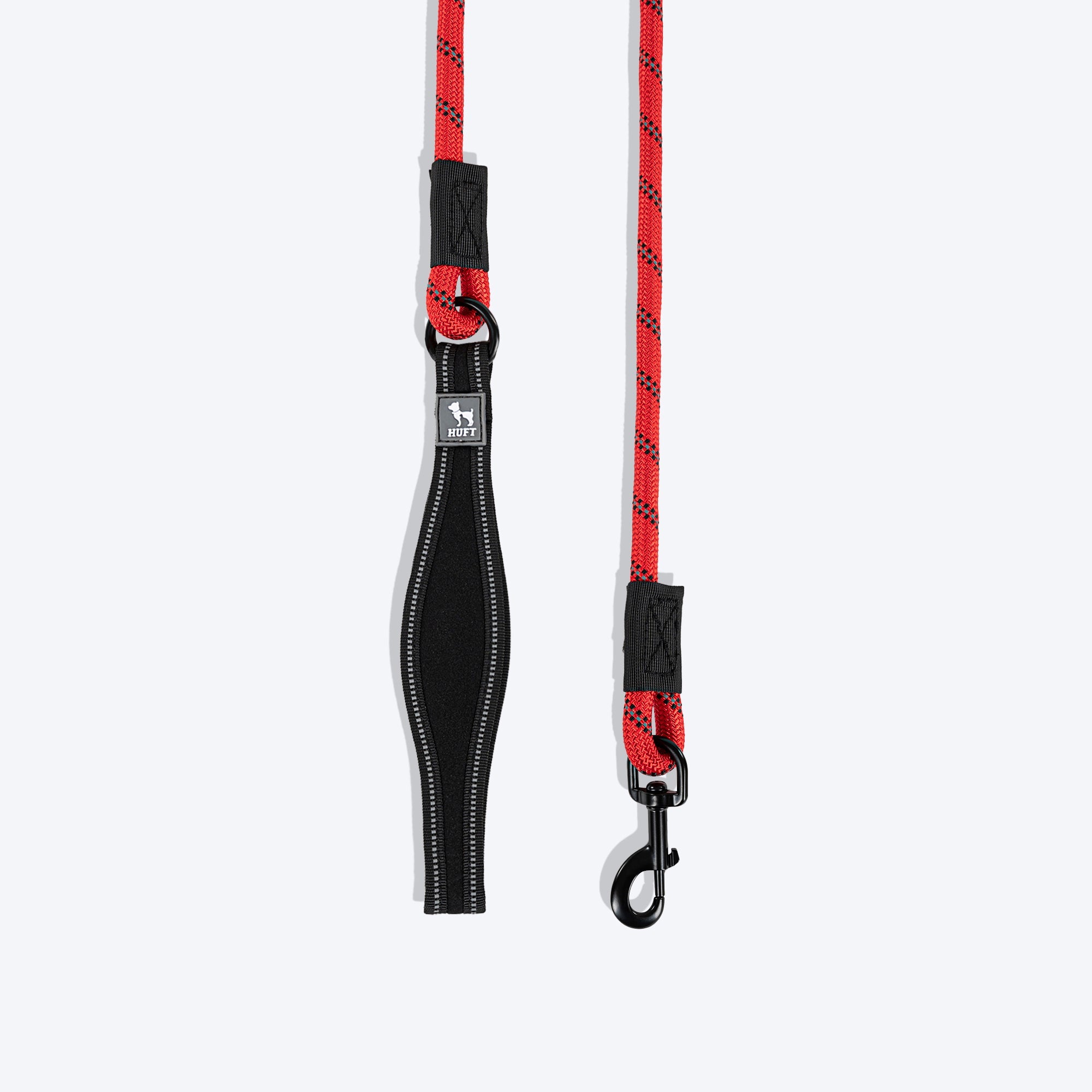 HUFT Rope Leash For Dog - Red - 1.2 m - Heads Up For Tails