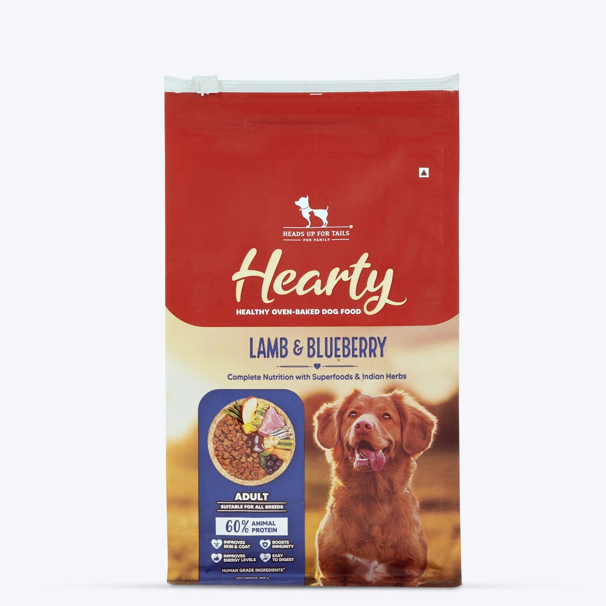 Hearty Lamb & Blueberry Oven-Baked Adult Dog Food - All Breeds