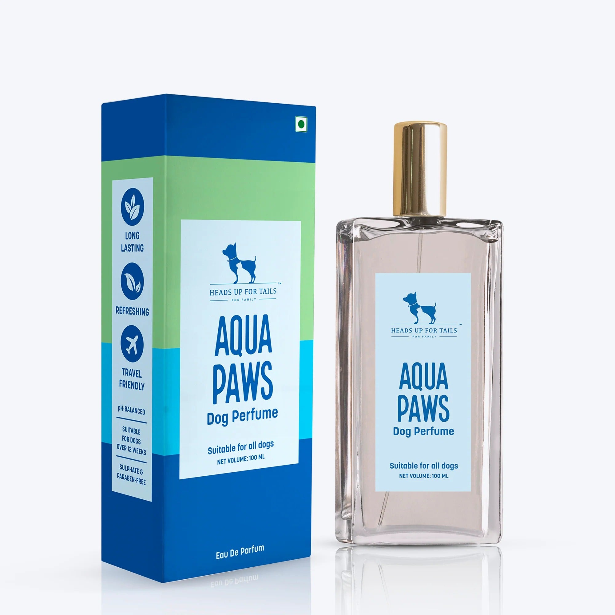 HUFT Aqua Paws Dog Perfume (Over 12 Weeks) - 100 ml