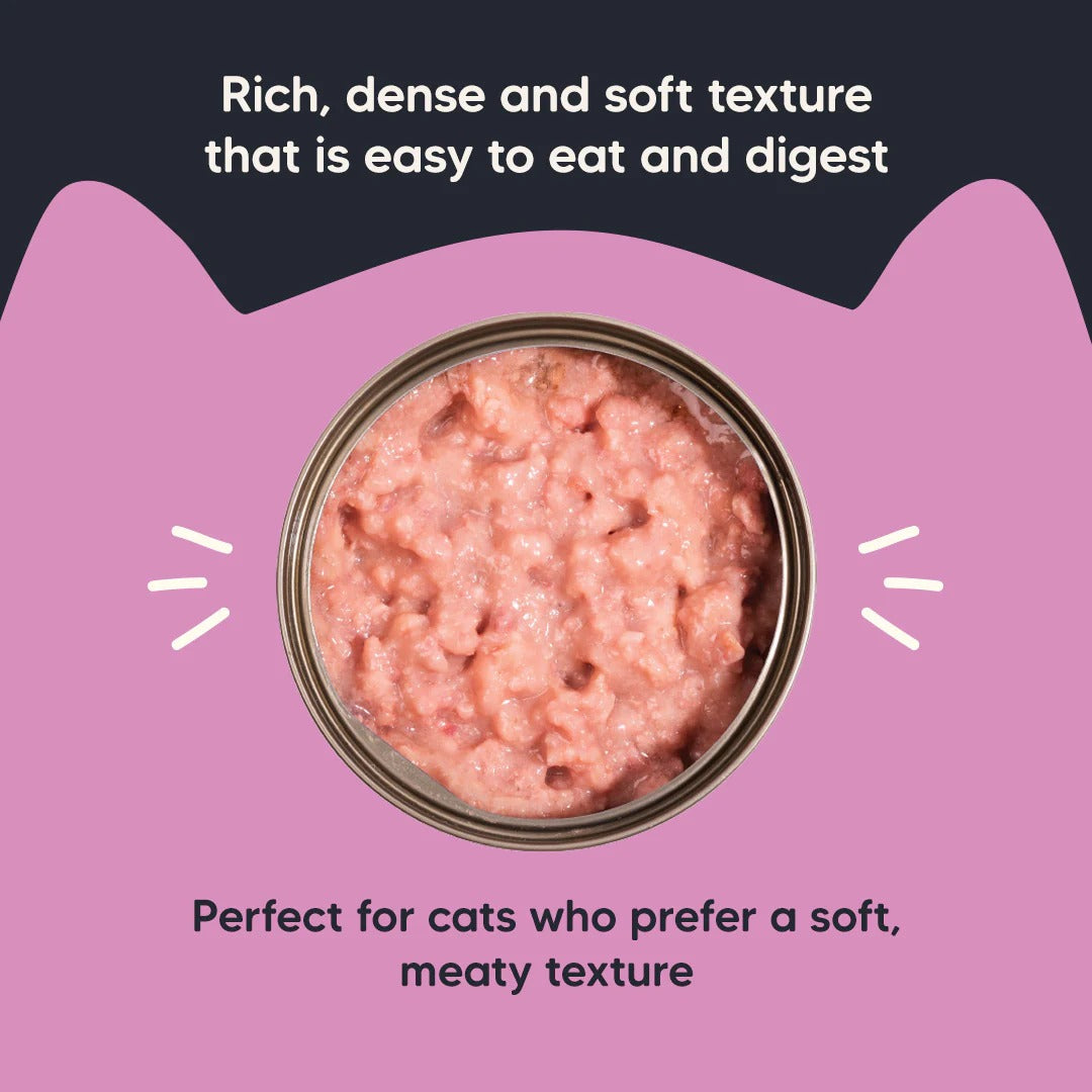 Meowsi by HUFT Chicken Breast With Duck Pate Canned Cat Wet Food - 80 gm