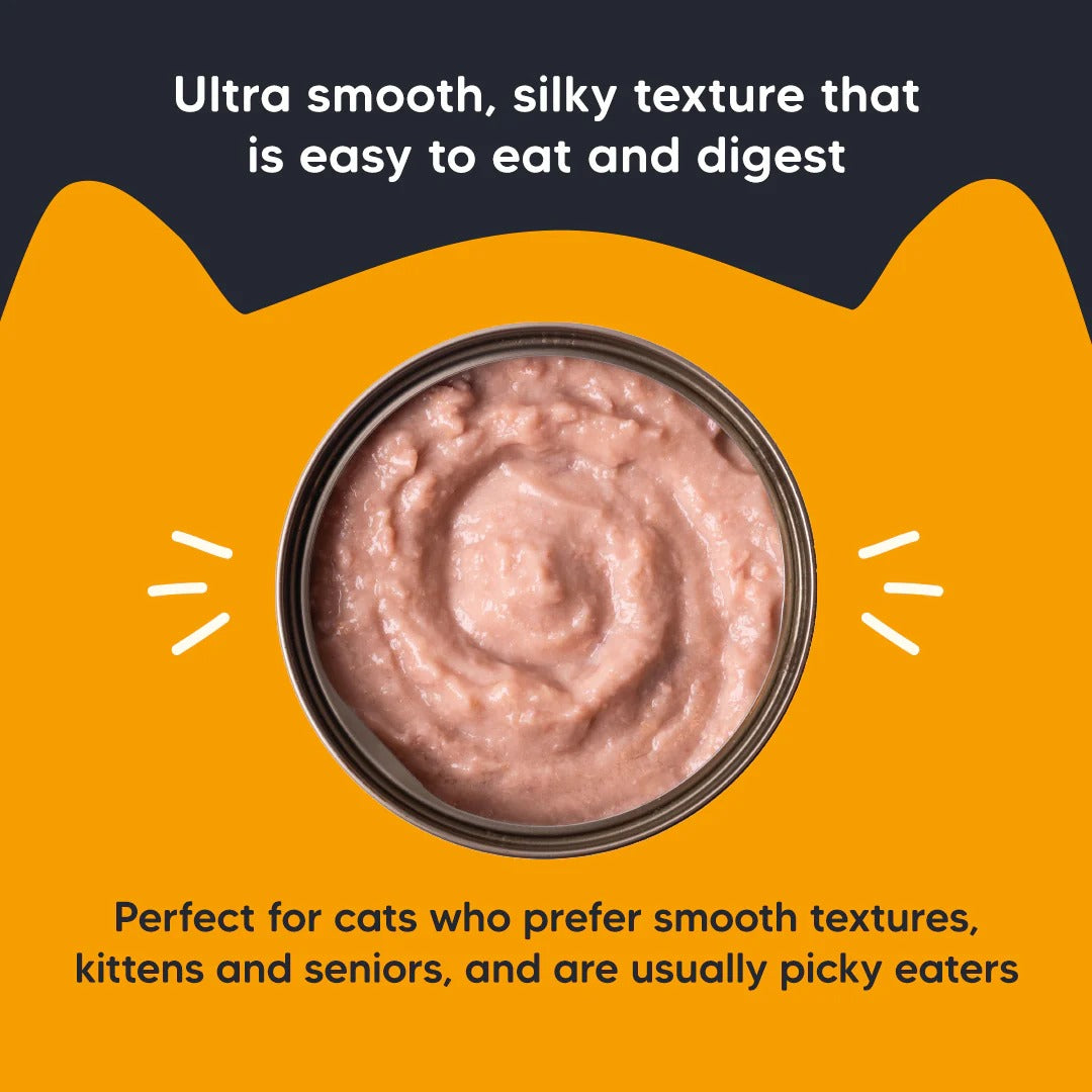 Meowsi by HUFT Chicken Breast Mousse Canned Cat Wet Food - 80 gm