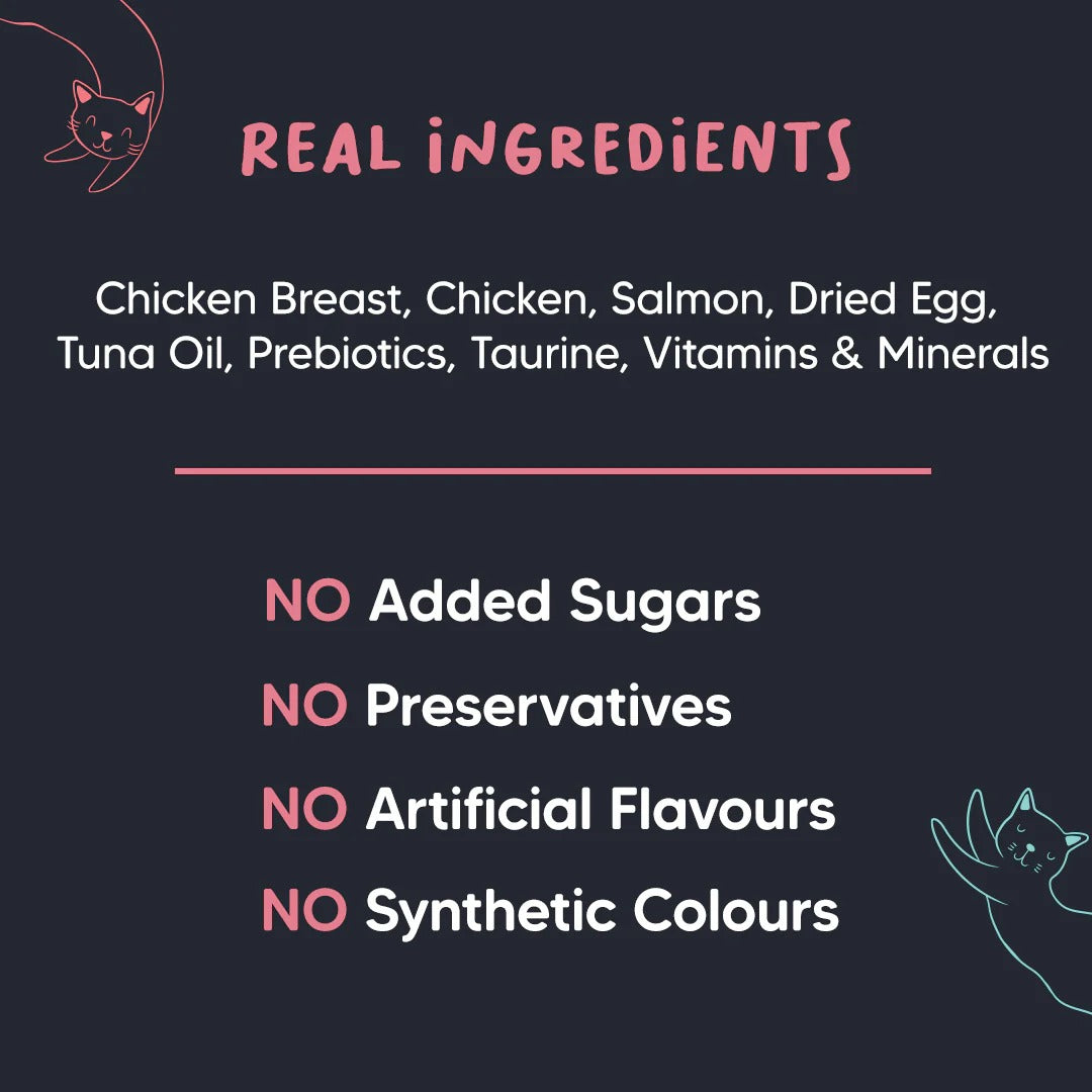 Meowsi by HUFT Chicken Mousse Kitten Wet Food - 70 gm