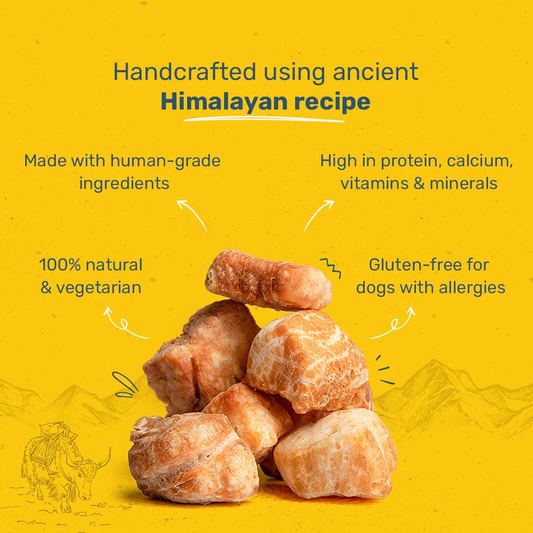 مكافآت الكلاب "هافت ياكيز باف بايتس" الطبيعية 100% والخالية من الغلوتين - 70 غرام