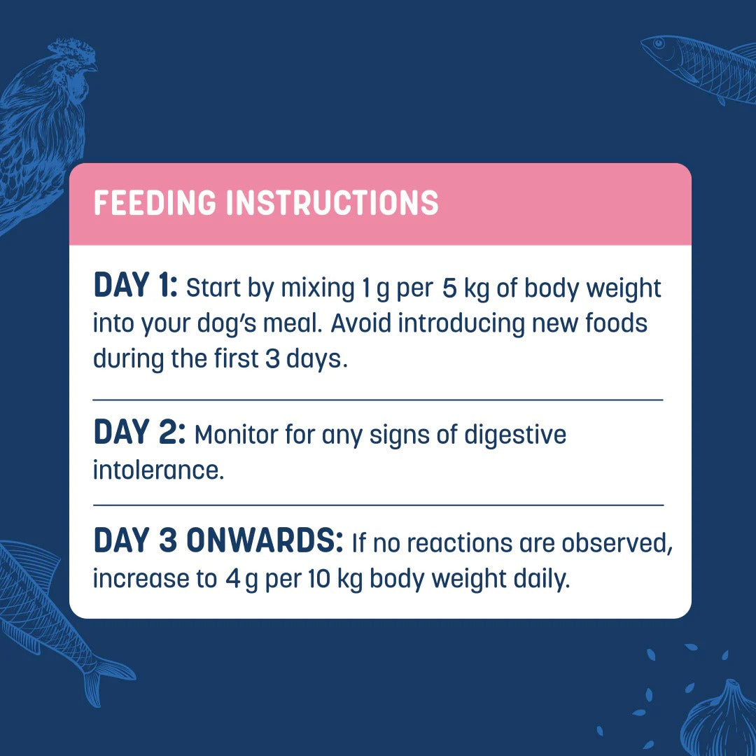 Sara's Boosters Skin & Coat Health Supplement For Dogs - 200 gm