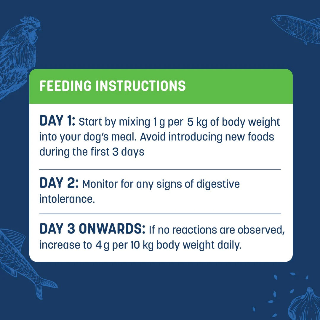 Sara's Boosters Gut & Digestive Health Supplement For Dogs - 200 gm