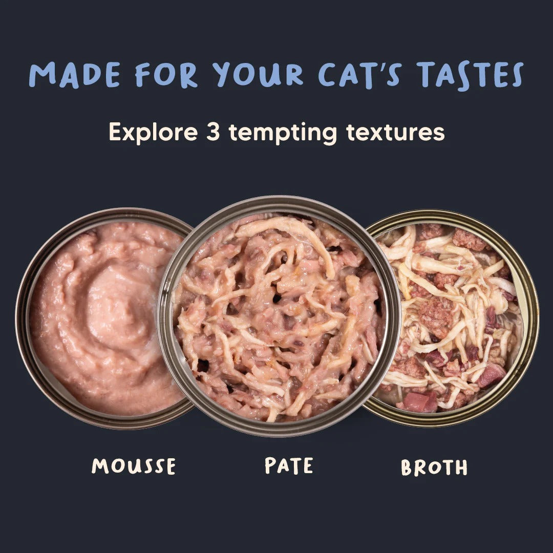 Meowsi by HUFT Tuna & Chicken Pate Canned Cat Wet Food - 80 gm