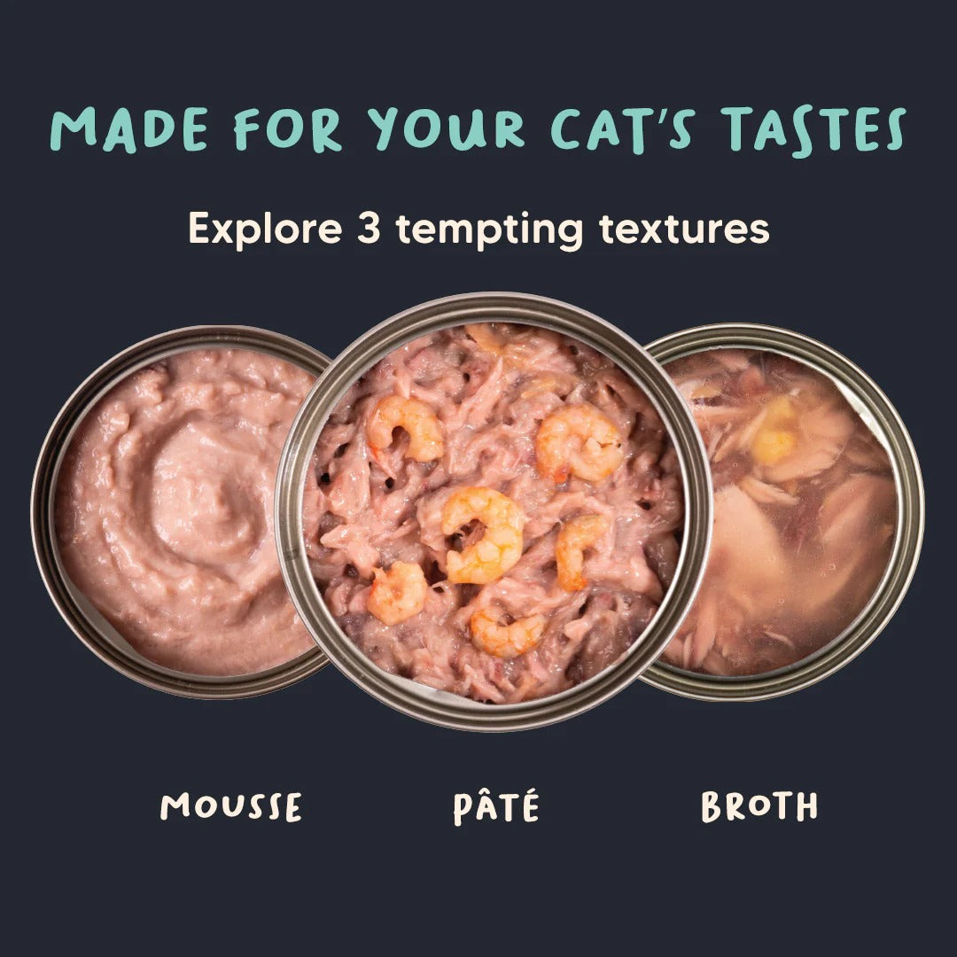 Meowsi by HUFT Tuna & Shrimp Pate Canned Cat Wet Food - 80 gm