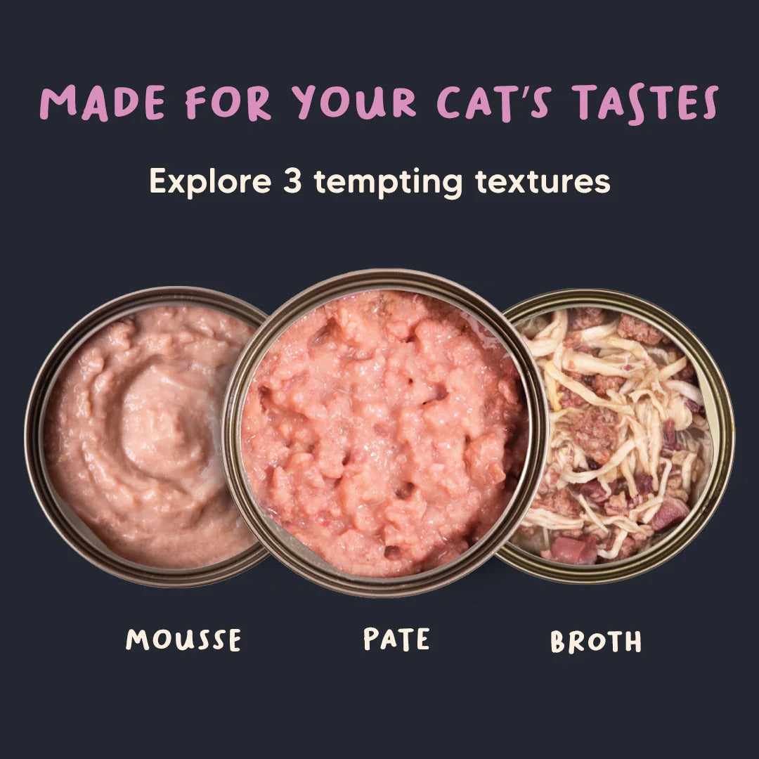 Meowsi by HUFT Chicken Breast With Duck Pate Canned Cat Wet Food - 80 gm