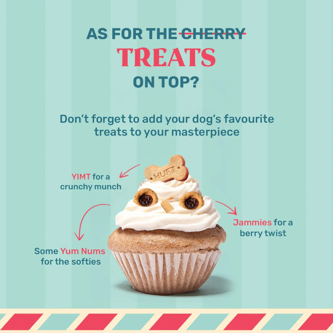 HUFT Instant Cake Mix for Dogs - 190 g