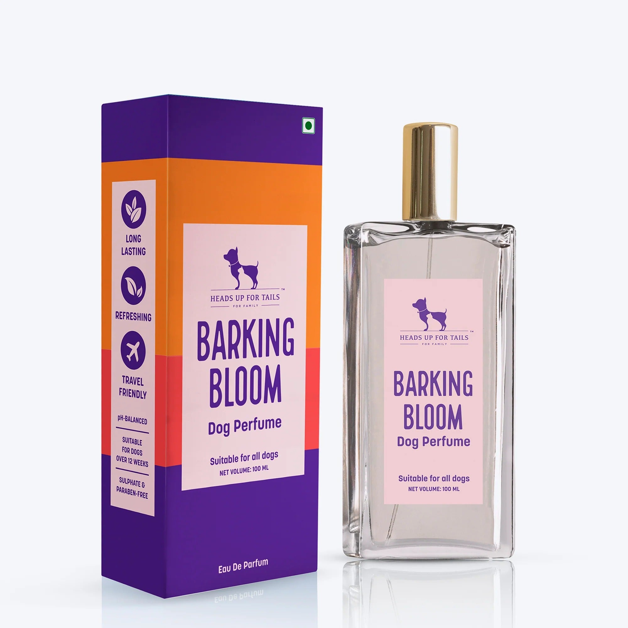 HUFT Barking Bloom Dog Perfume (Over 12 Weeks) - 100 ml