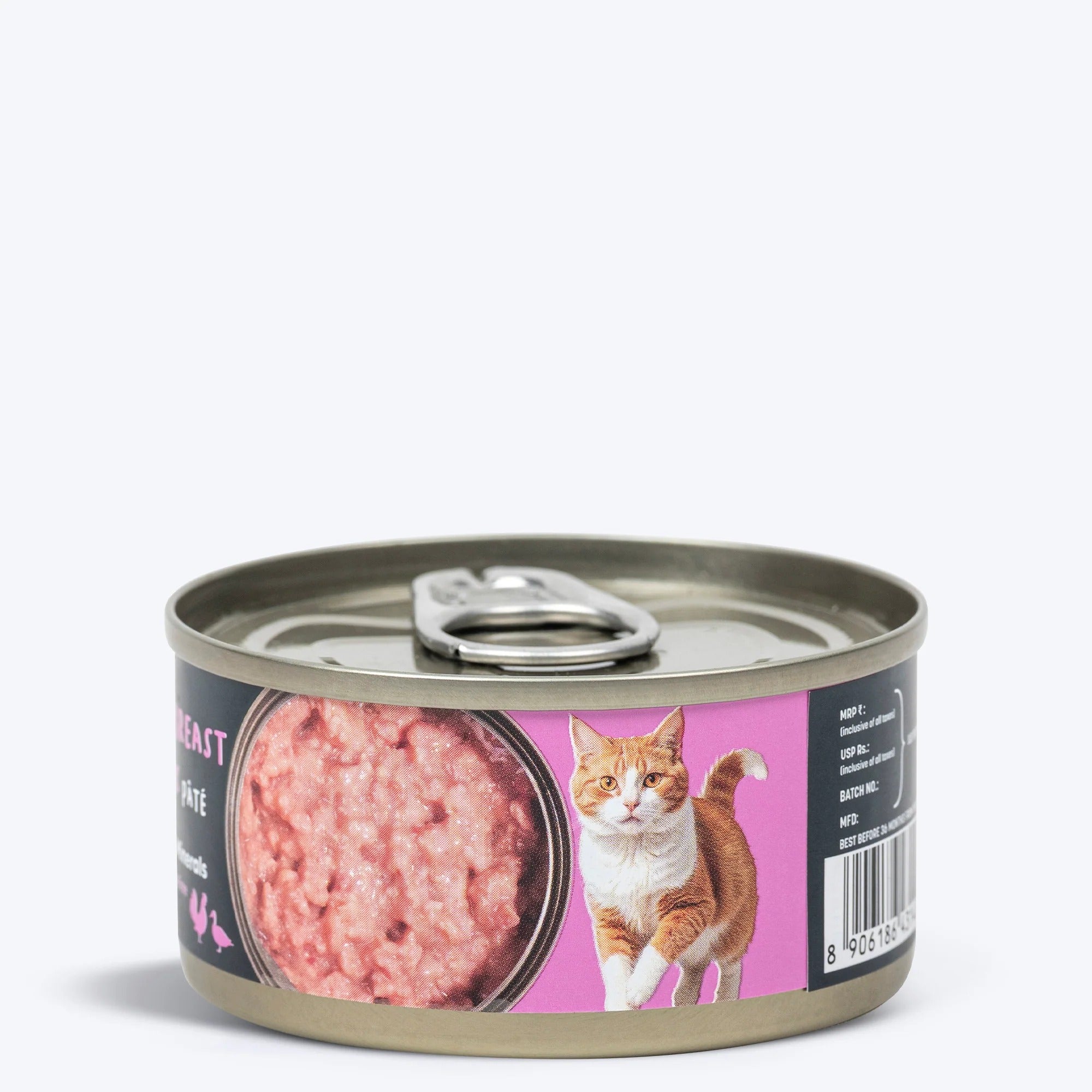 Meowsi by HUFT Chicken Breast With Duck Pate Canned Cat Wet Food - 80 gm