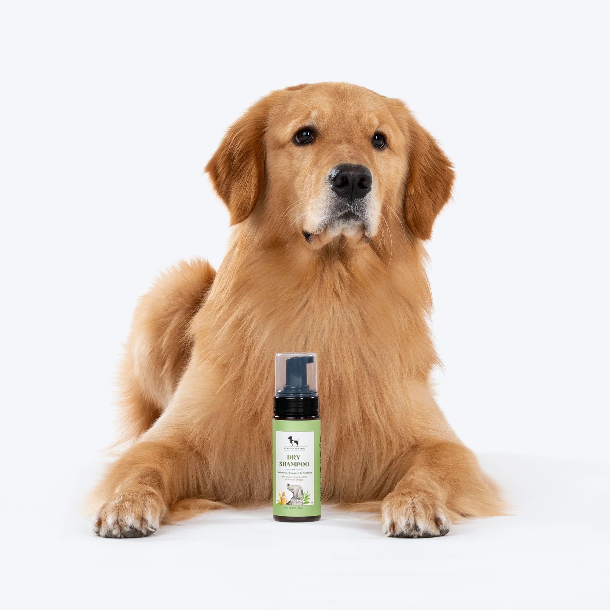 HUFT Waterless Cleansing & No Rinse Dry Shampoo For Dog - 140 ml