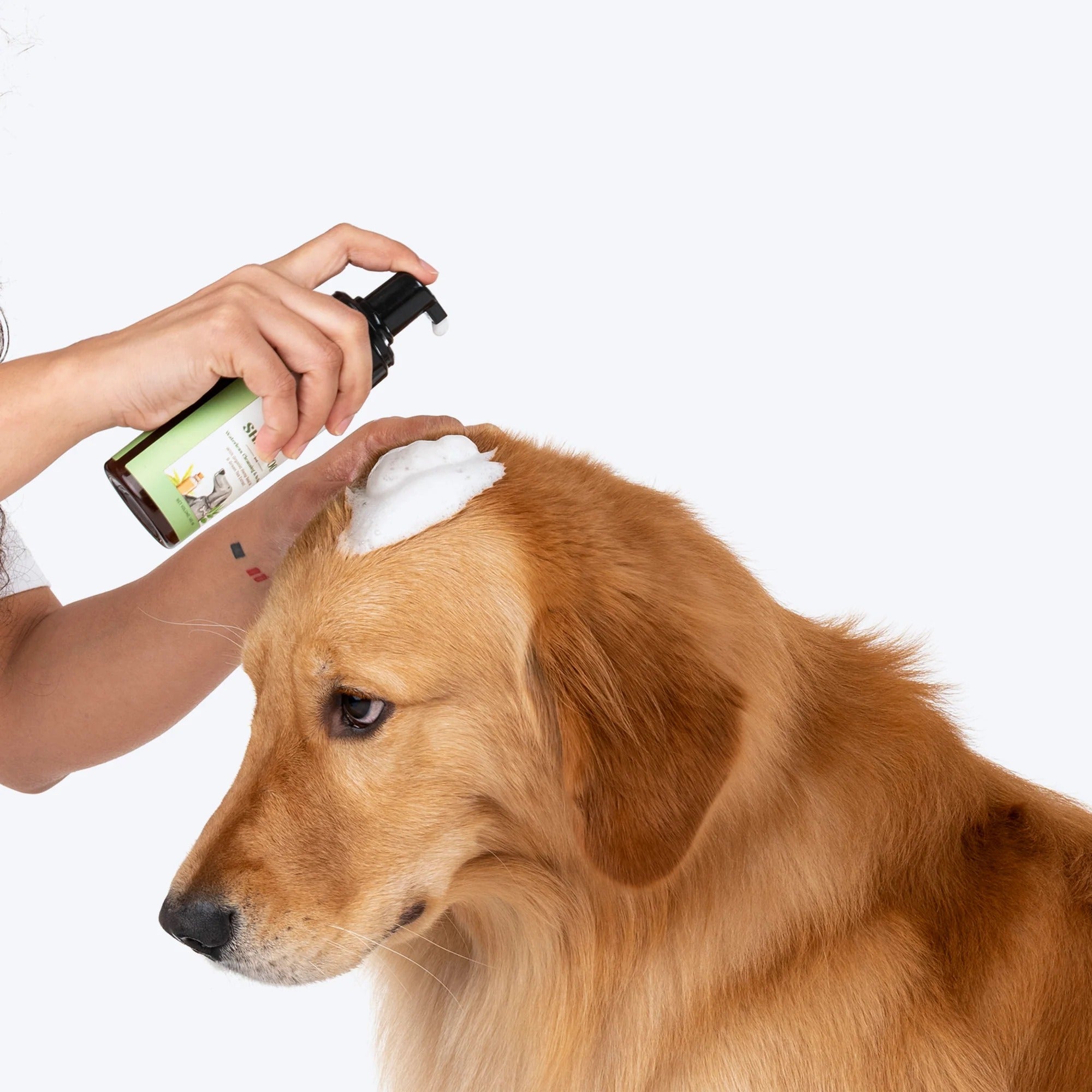 HUFT Waterless Cleansing & No Rinse Dry Shampoo For Dog - 140 ml