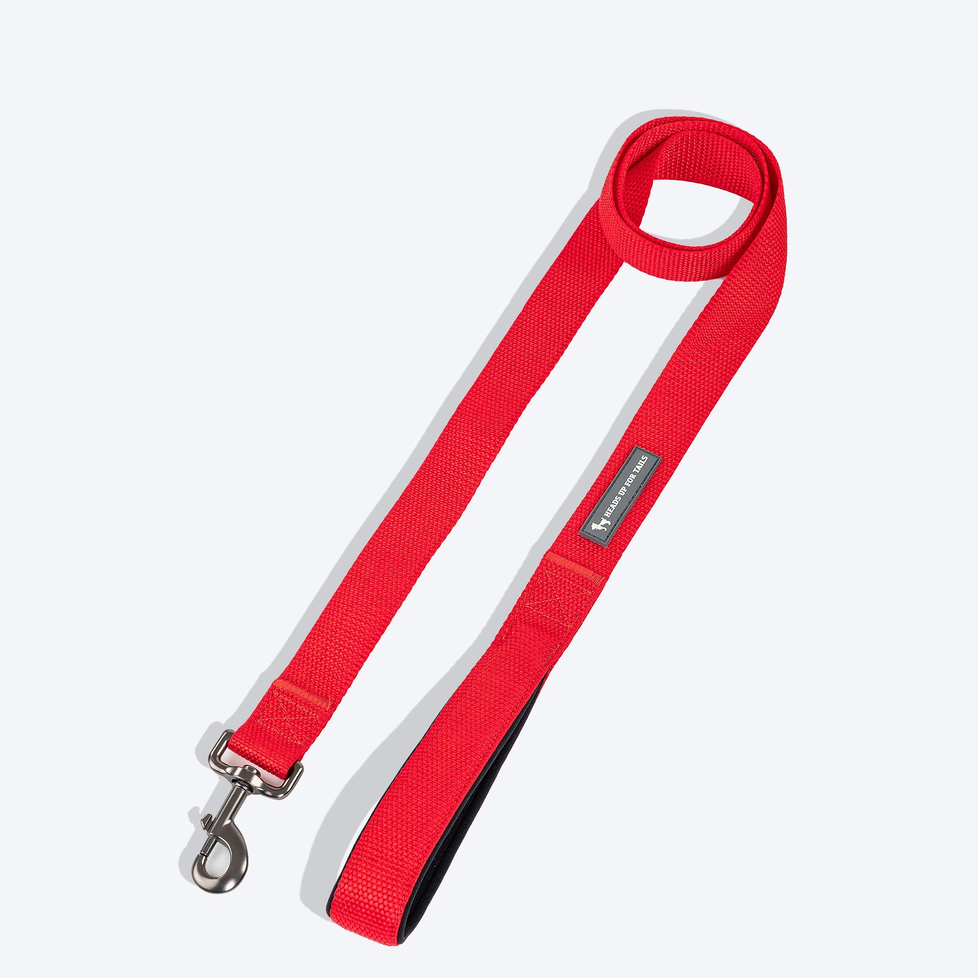 HUFT Basics Dog Leash - Crimson Red - Heads Up For Tails
