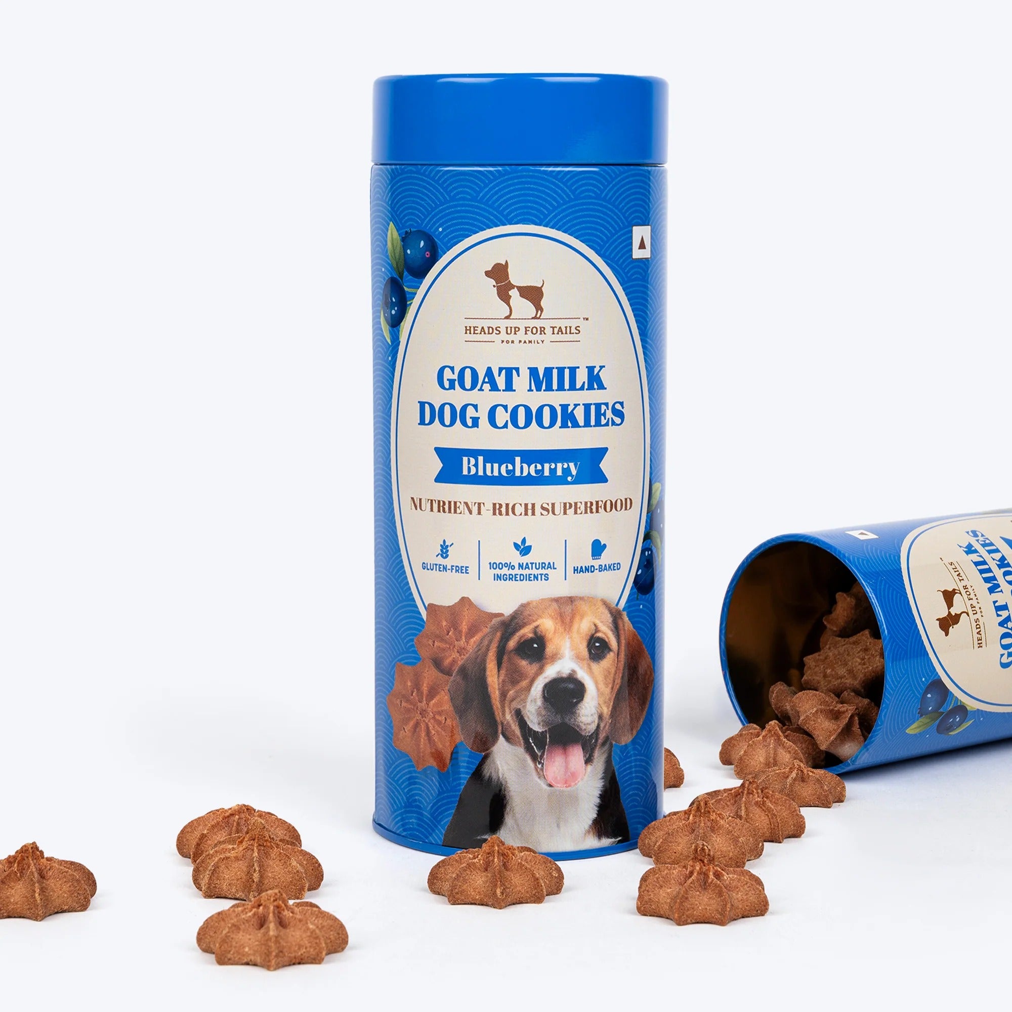 HUFT Goat Milk Dog Cookies - Blueberry - 200 g