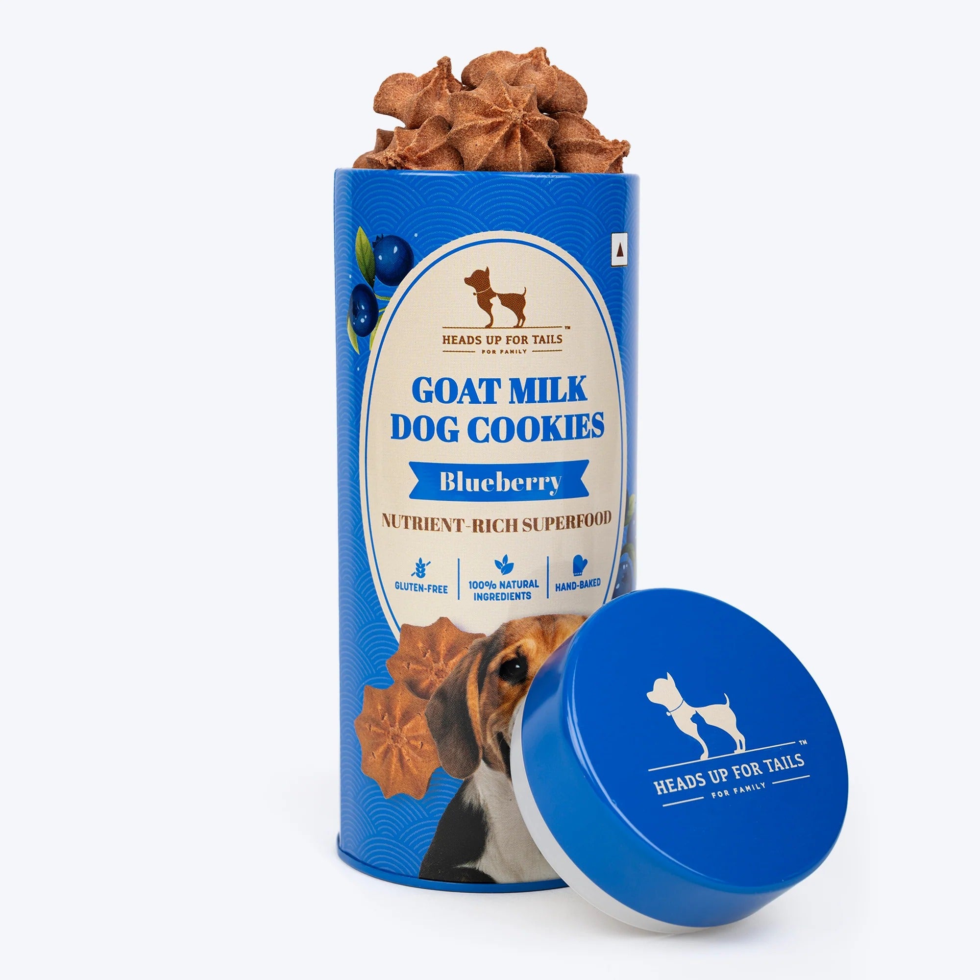 HUFT Goat Milk Dog Cookies - Blueberry - 200 g