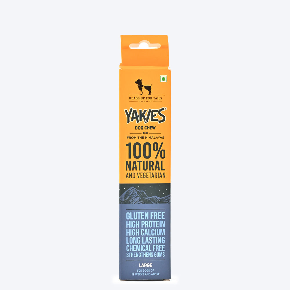 HUFT Yakies Vegetarian Natural Chew Bone - Heads Up For Tails