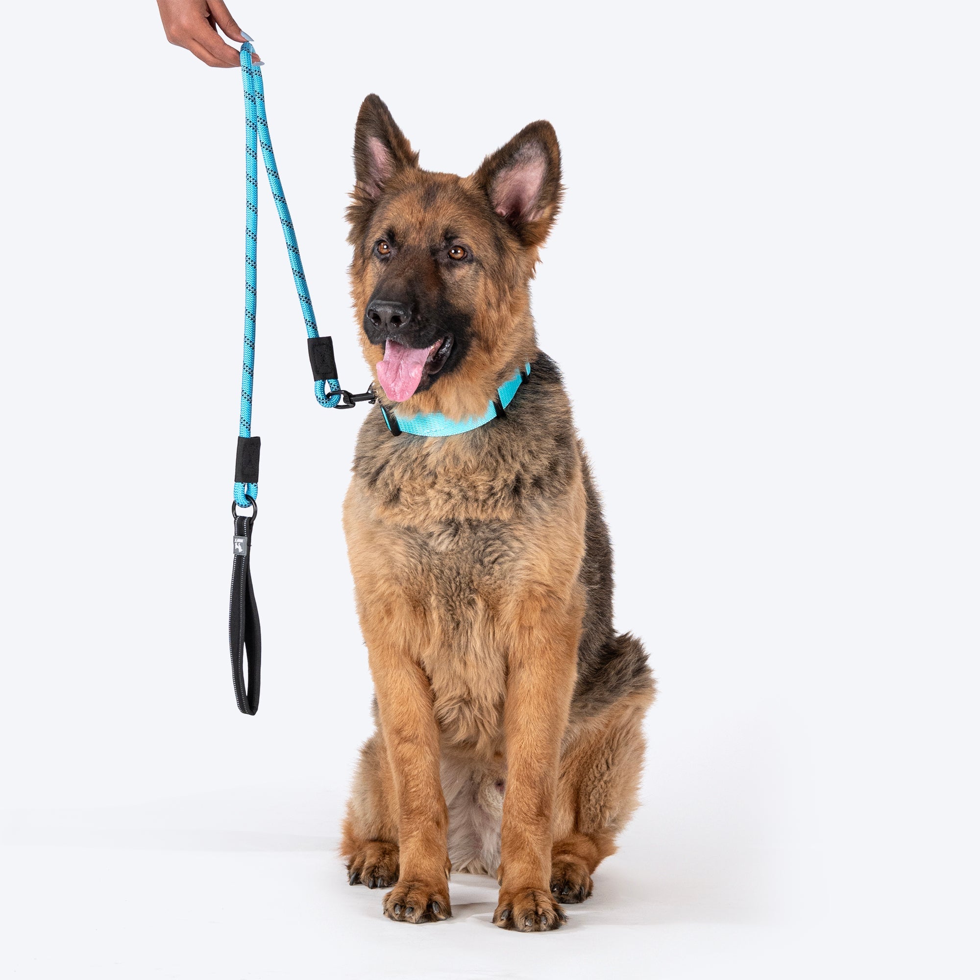 HUFT Rope Leash For Dog - Blue - 1.2 m - Heads Up For Tails