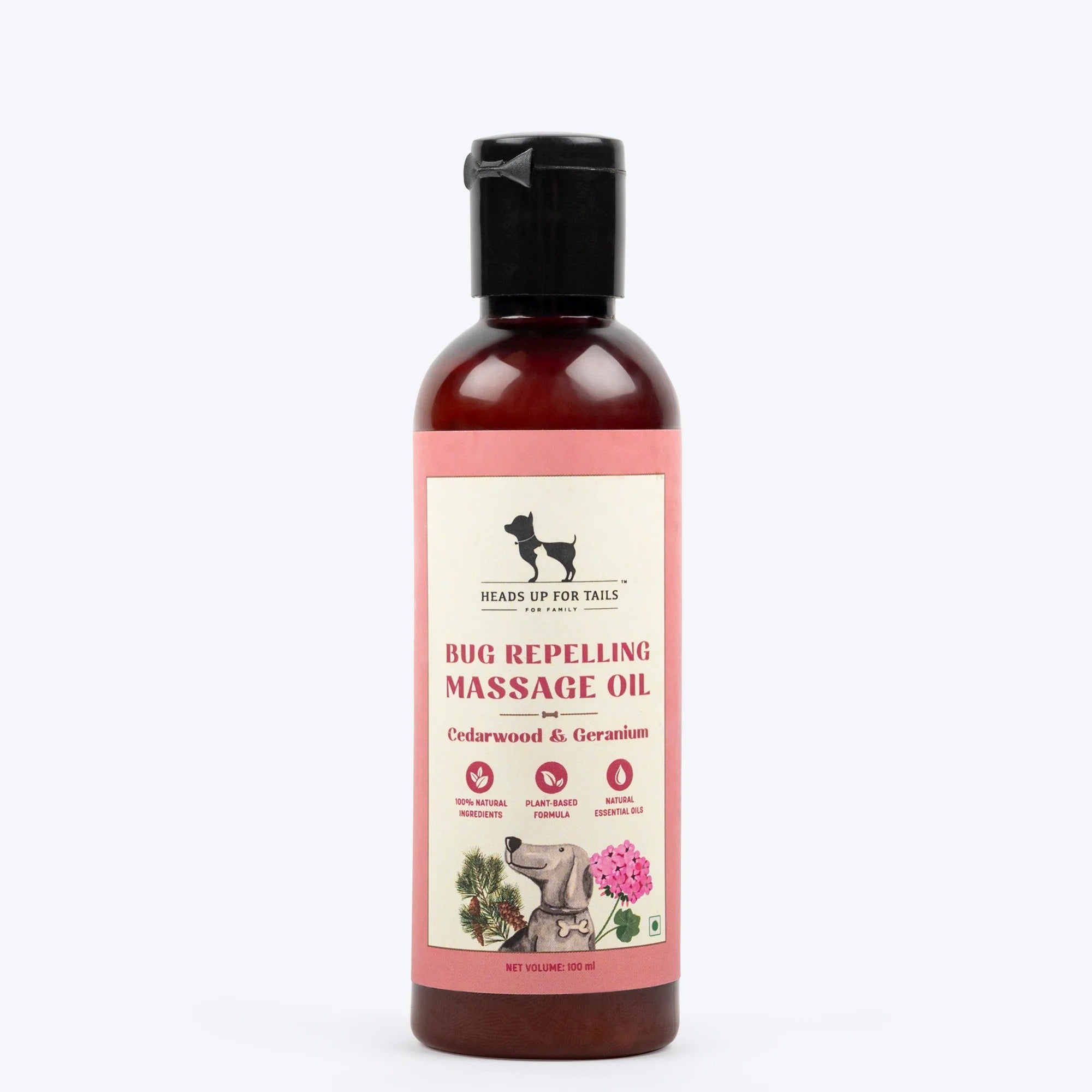 زيت تدليك طارد للحشرات من هوفت للكلاب البالغة والجراء - 100 مل