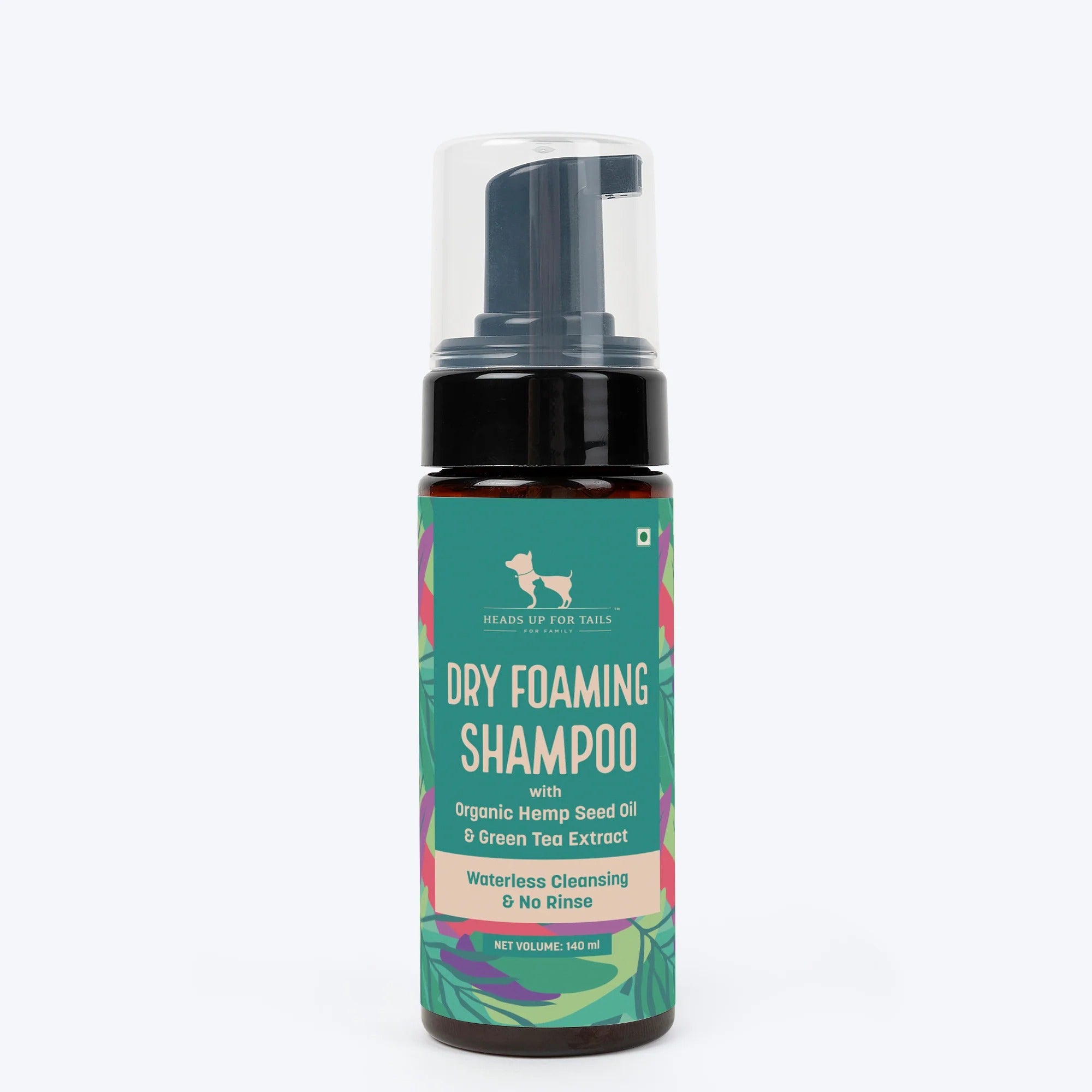 HUFT Waterless Cleansing & No Rinse Dry Shampoo For Dog - 140 ml