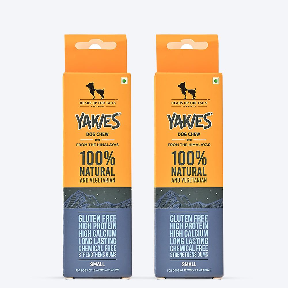 HUFT Yakies Vegetarian Natural Chew Bone - Heads Up For Tails