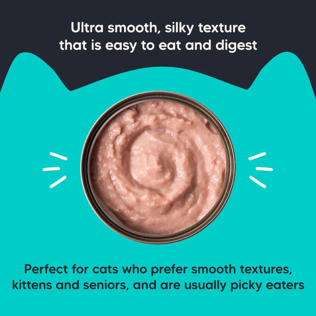 Meowsi by HUFT Chicken Breast With Quail Egg Mousse Canned Cat Wet Food-80 gm