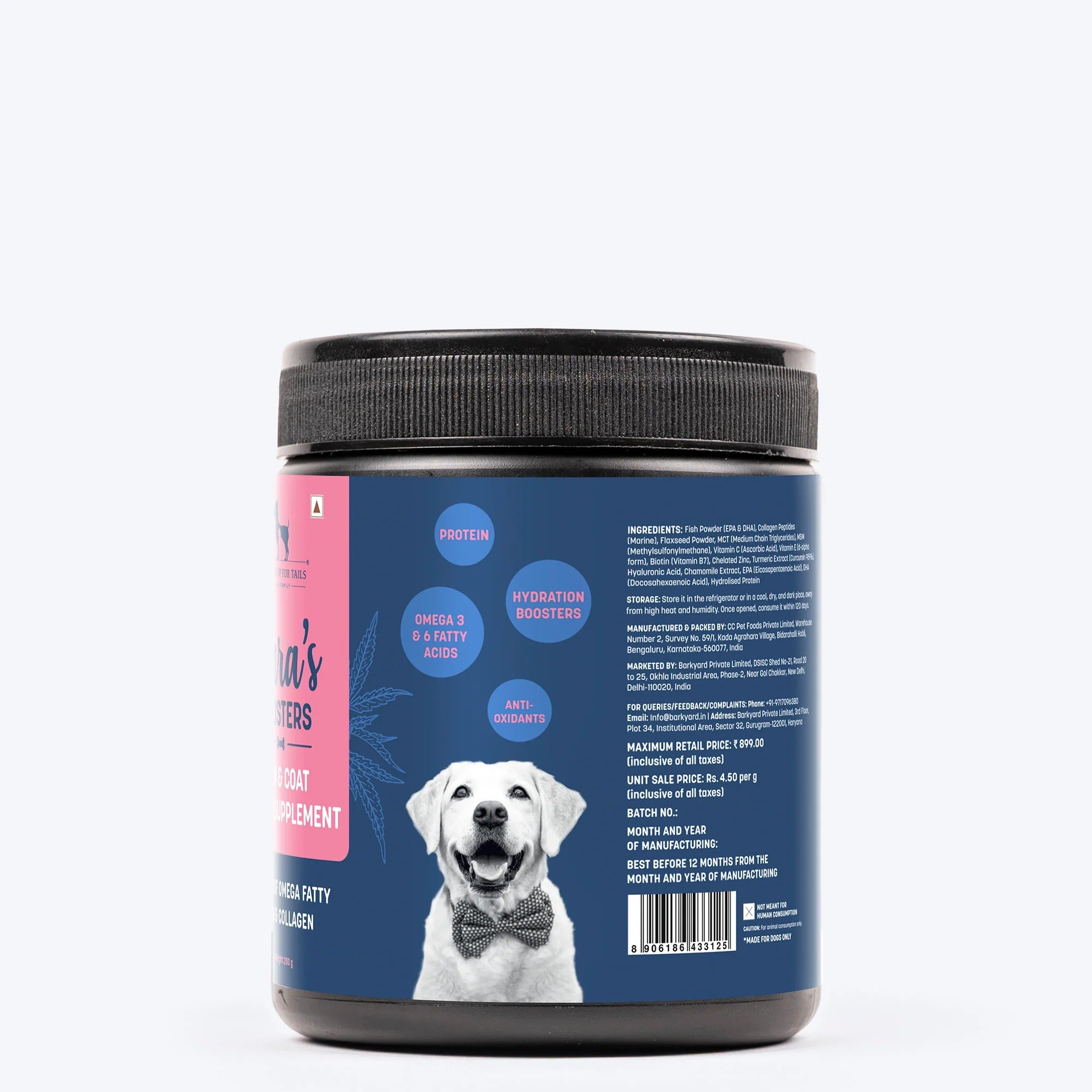 Sara's Boosters Skin & Coat Health Supplement For Dogs - 200 gm