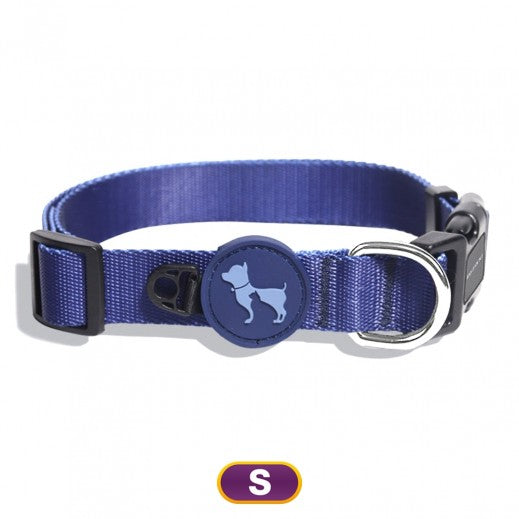 HUFT Classic Dog Collar - Navy Blue